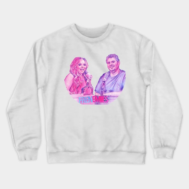 Frenemies Crewneck Sweatshirt by Sanzida Design